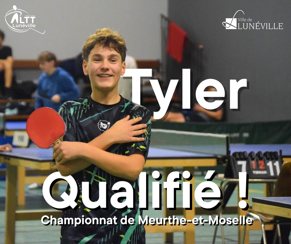 Tyler Qualifié !