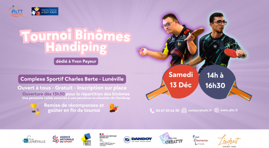 Tournoi HandiPing